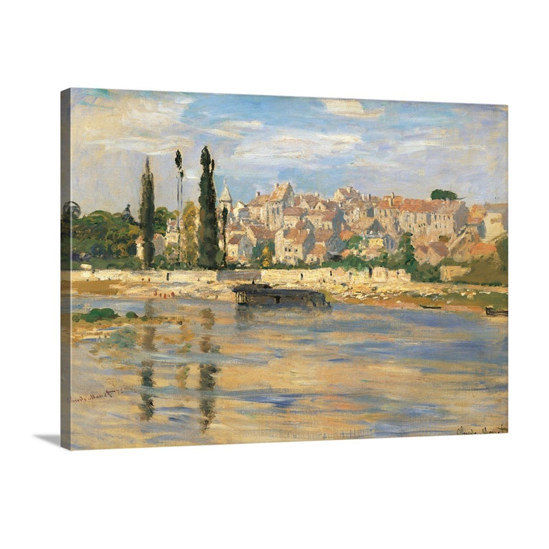 Carrires Saint Denis By Claude Monet 1872  Musee D'Orsay Paris France Wall Art - Canvas - Gallery Wrap