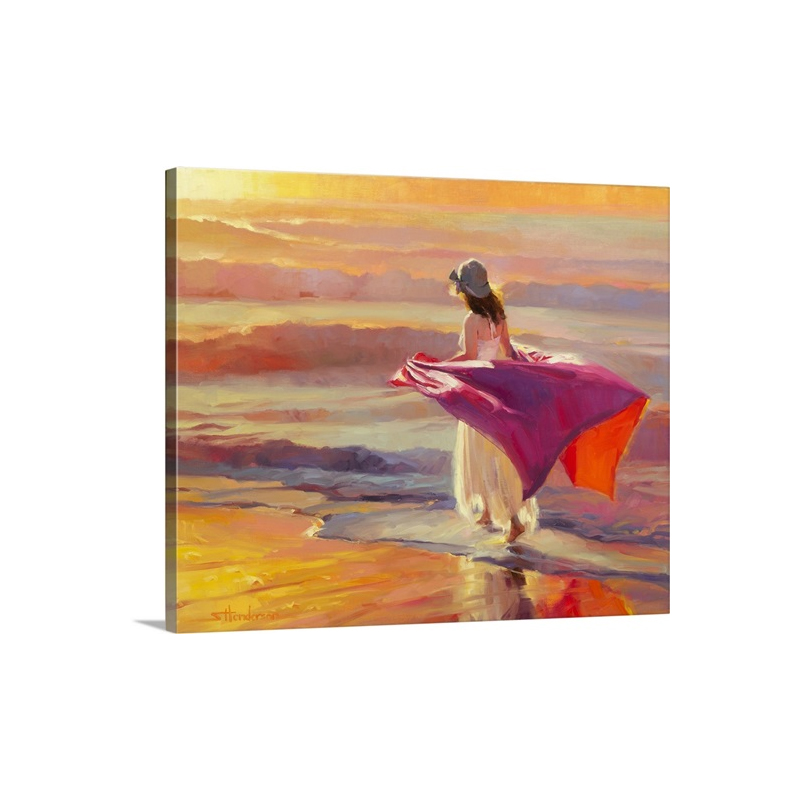 Catching The Breeze Wall Art - Canvas - Gallery Wrap