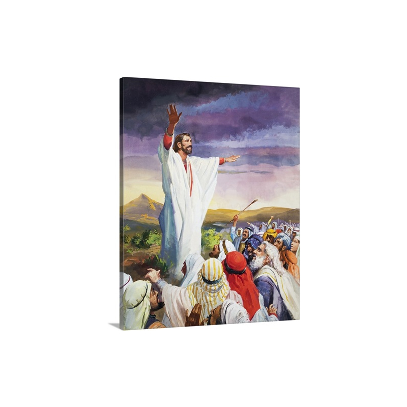 Christ Calming The Multitude Wall Art - Canvas - Gallery Wrap
