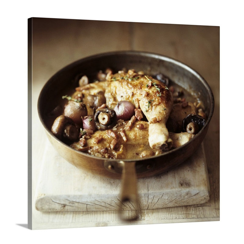 Coq Au Vin Wall Art - Canvasc - Gallery Wrap