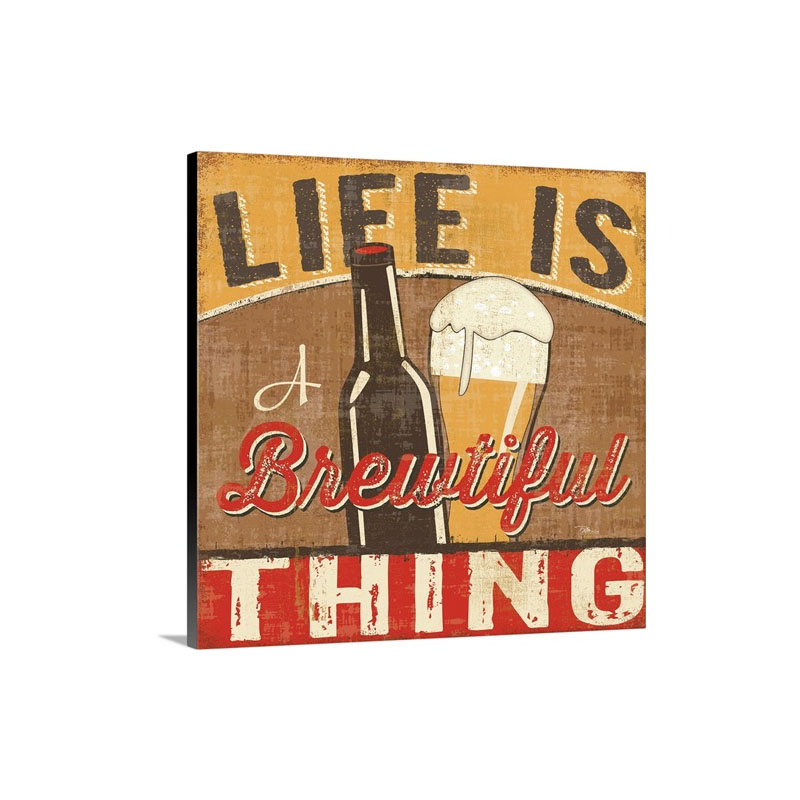 Craft Brew I I Wall Art - Canvas - Gallery Wrap