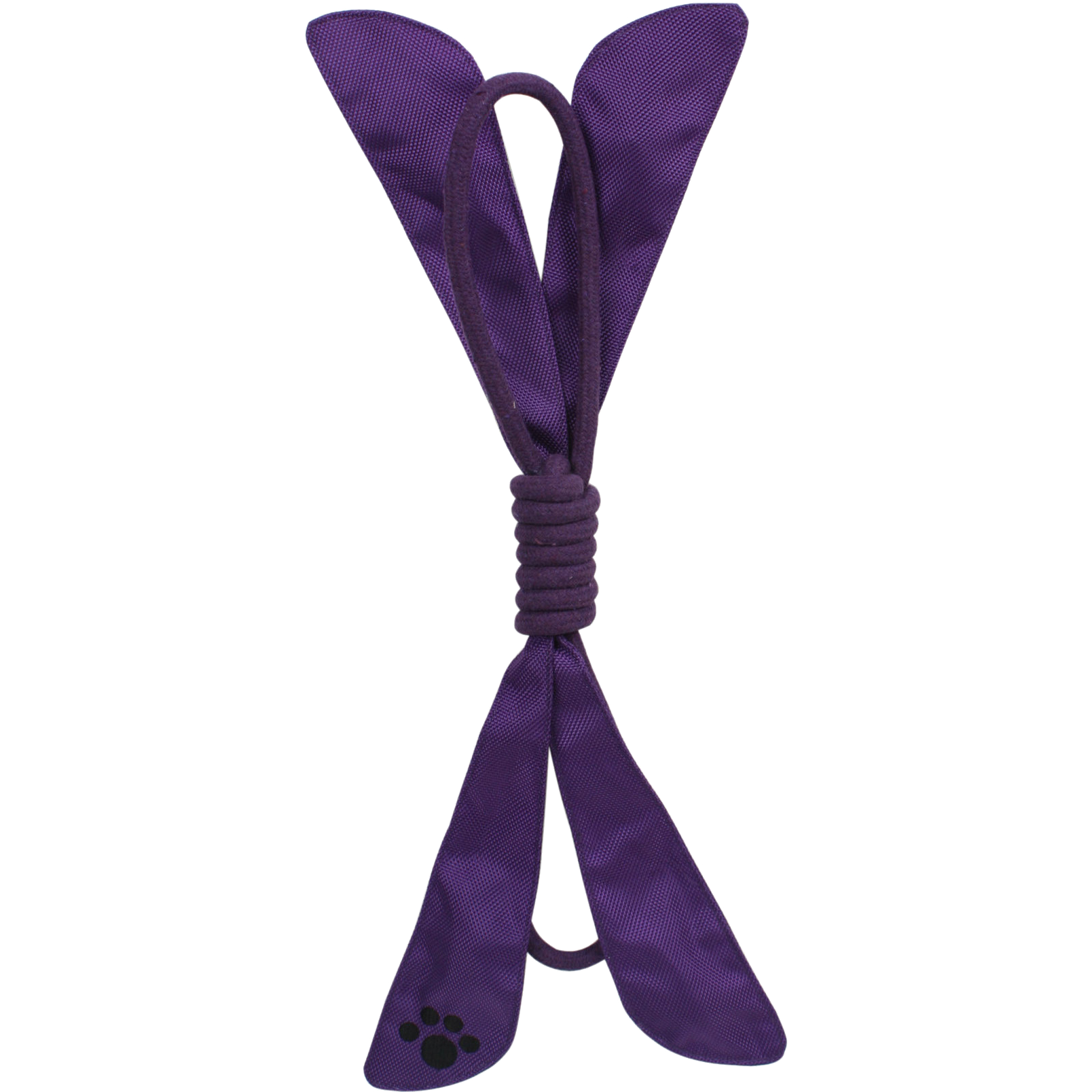 Extreme Bow Squeek Pet Rope Toy - Purple