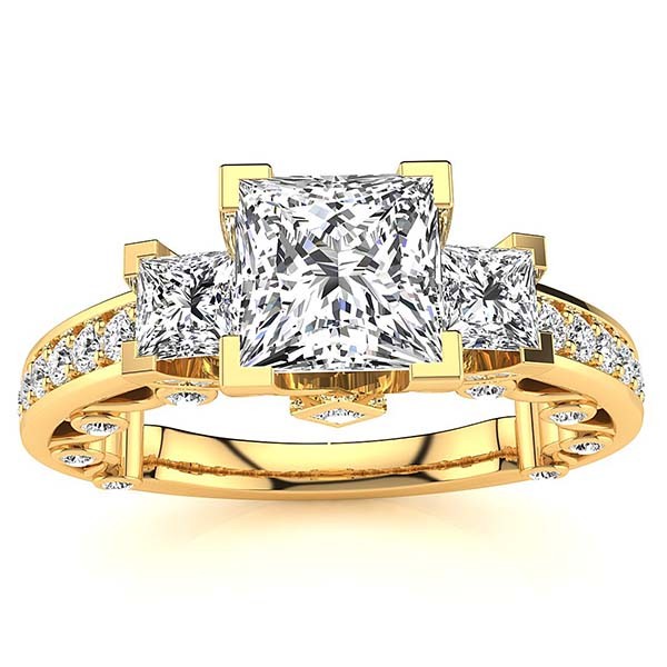 Daria Diamond Ring - Yellow Gold