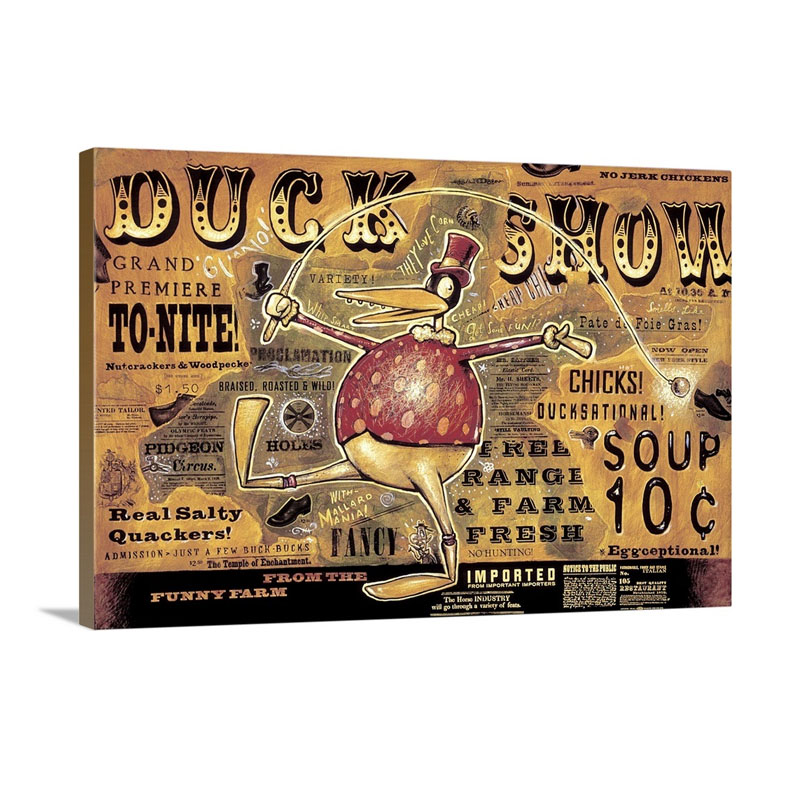 Duck Show I I Wall Art - Canvas - Gallery Wrap