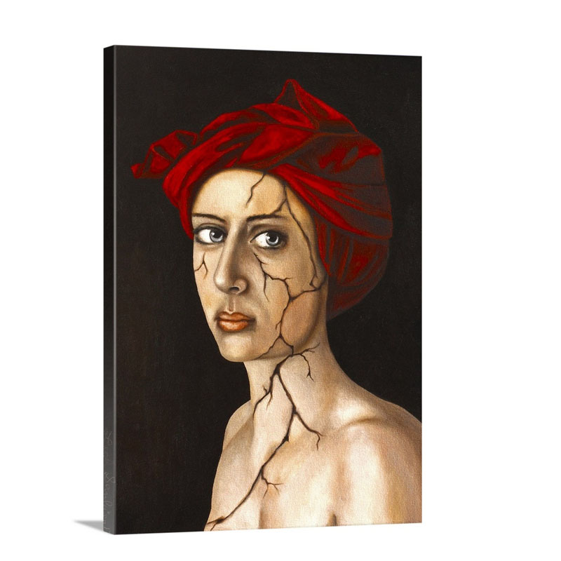 Fractured Identity Wall Art - Canvas - Gallery Wrap