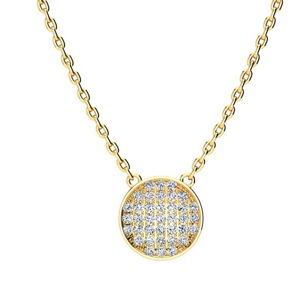 Gala Diamond Necklace - Yellow Gold