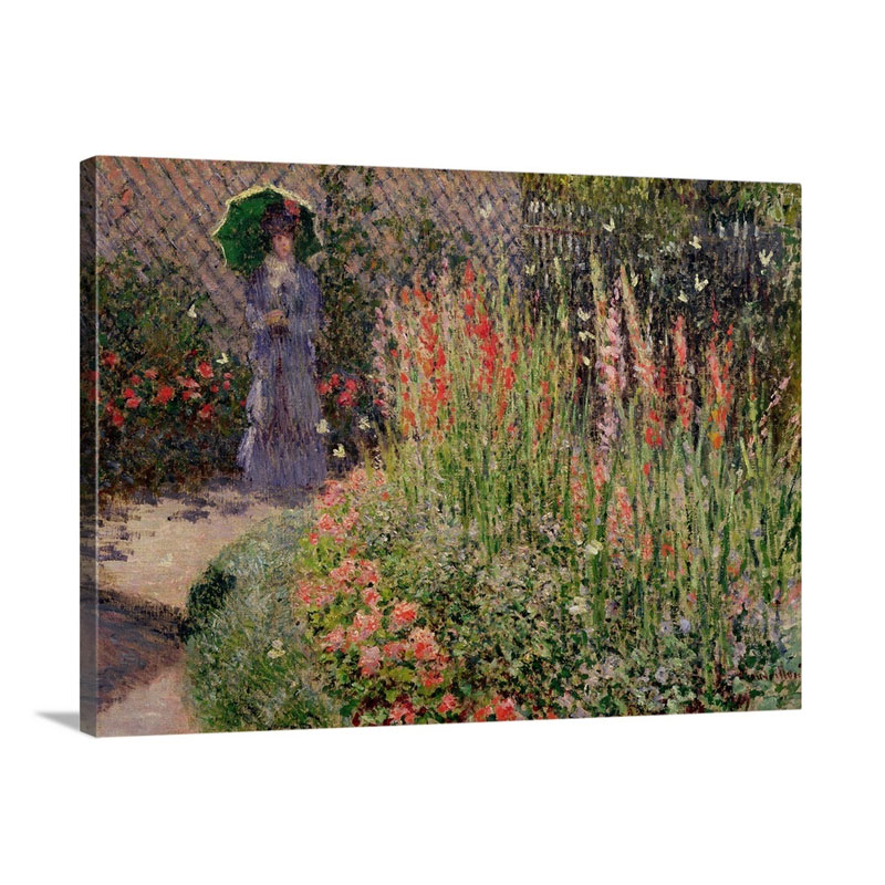 Gladioli C 1876 Wall Art - Canvas - Gallery Wrap