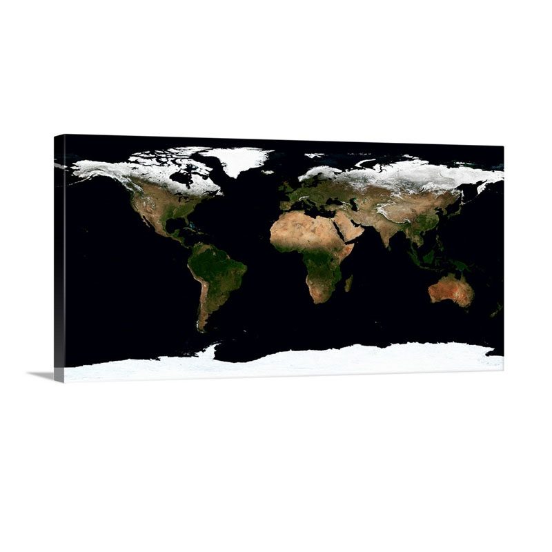 Global Image Of Our world Wall Art - Canvas - Gallery Wrap