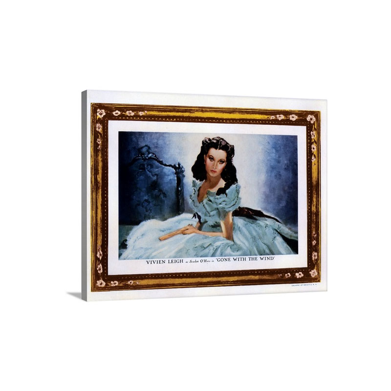 Gone With The Wind Vivien Leigh 1939 Wall Art - Canvas - Gallery Wrap