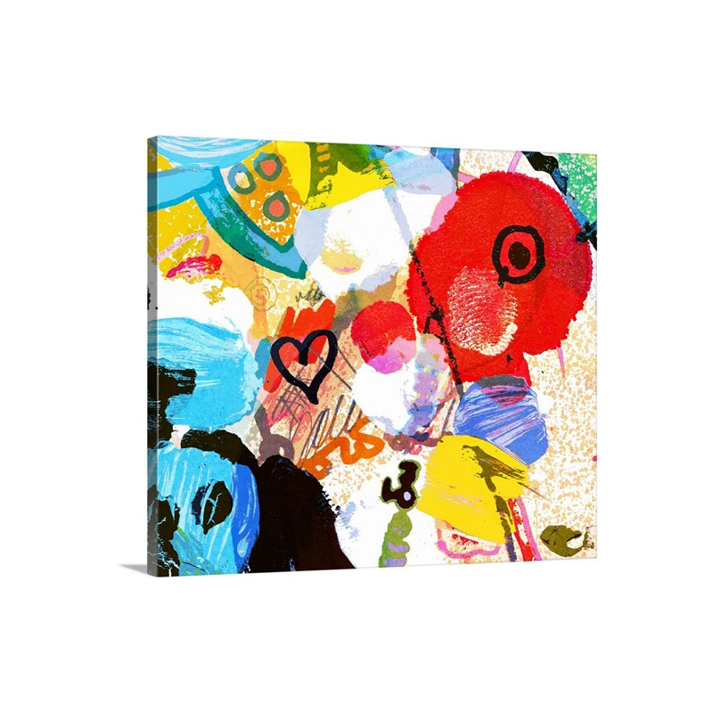 Graffiti Collage Wall Art - Canvas - Gallery Wrap