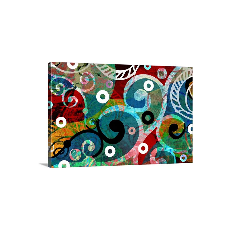 Graffiti Swirls Wall Art - Canvas - Gallery Wrap