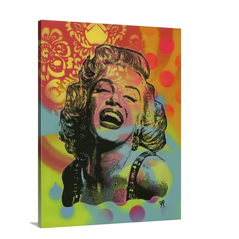 Guffaw Marilyn Wall Art - Canvas - Gallery Wrap