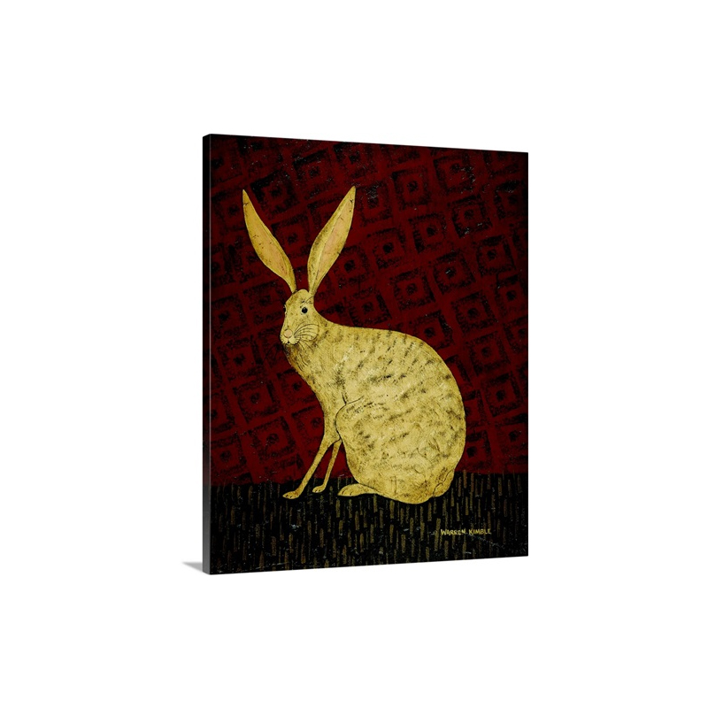 Hare Wall Art - Canvas - Gallery Wrap