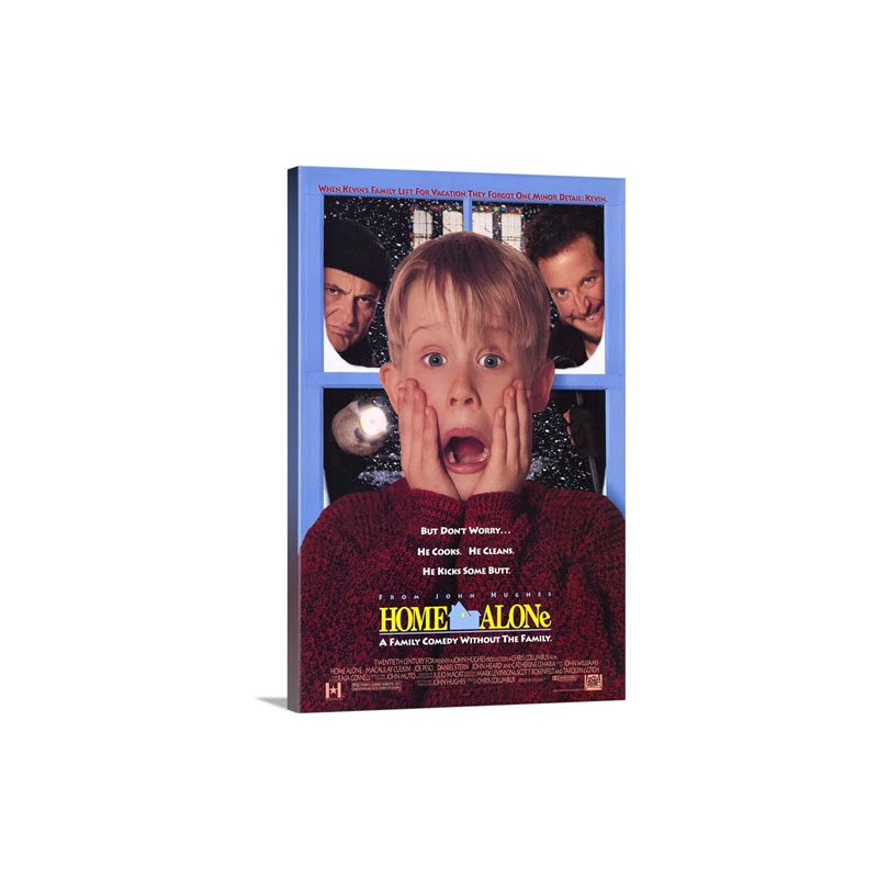 Home Alone 1990 Wall Art - Canvas - Gallery Wrap
