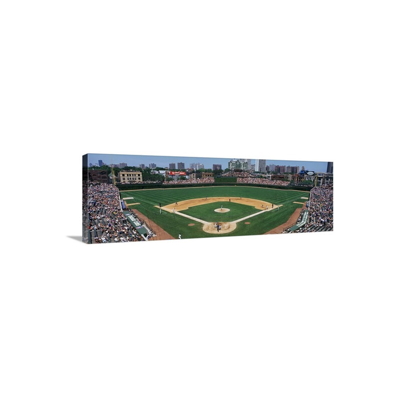 Illinois Chicago Cubs baseball Wall Art - Canvas - Gallery Wrap