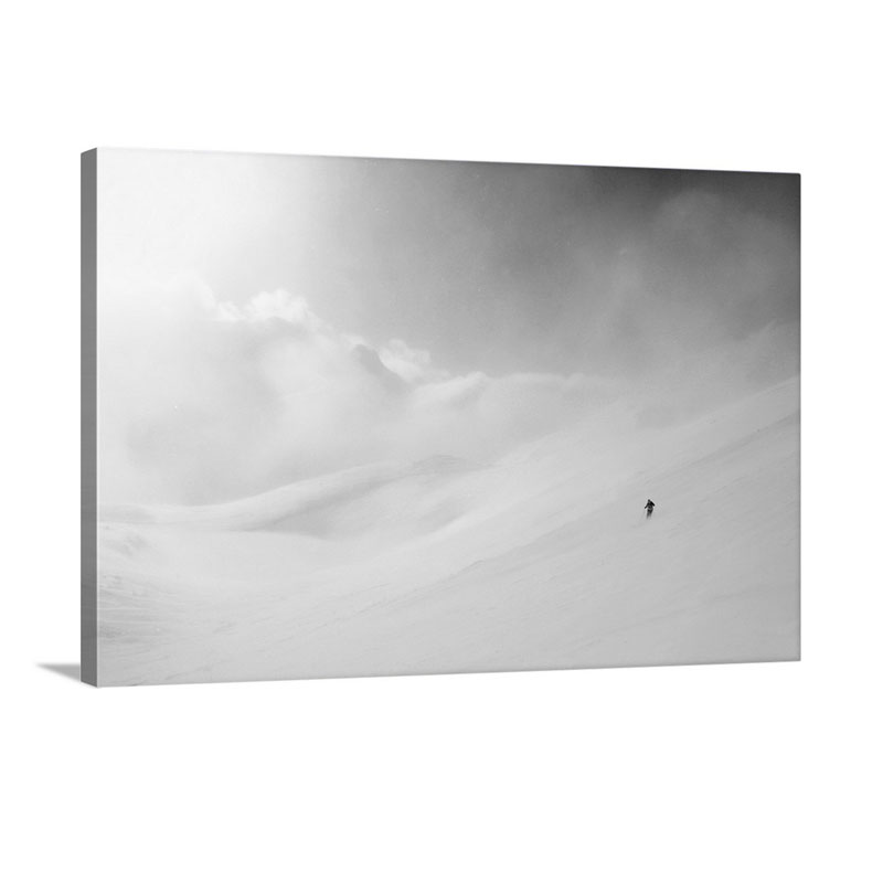 Into The White Darkness Wall Art - Canvas - Gallery Wrap