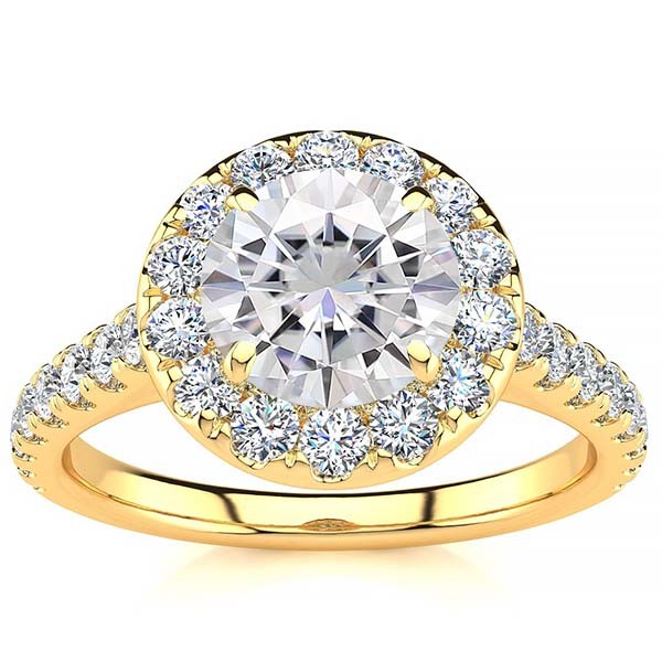 Irina Diamond Ring - Yellow Gold