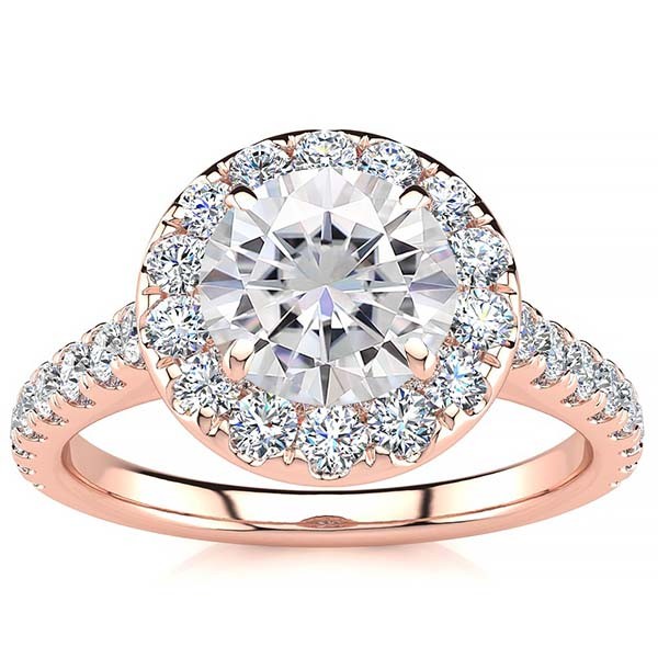 Irina Diamond Ring - Rose Gold