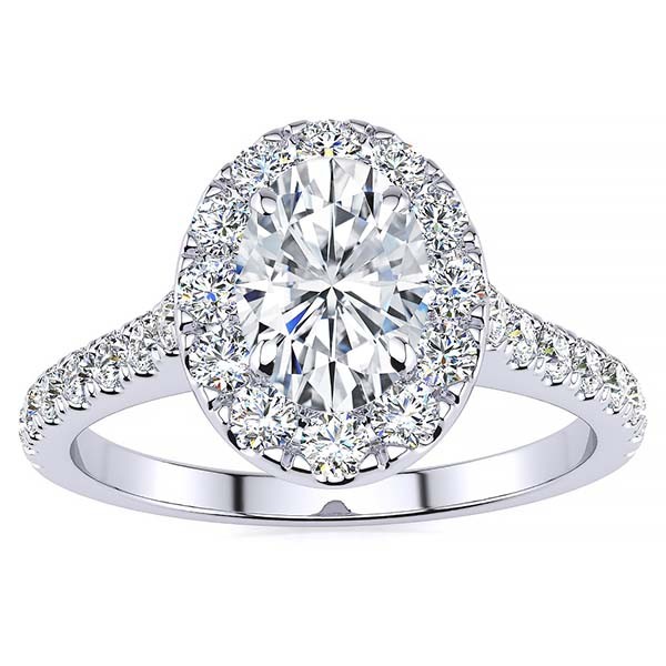 Jaime Diamond Ring - White Gold