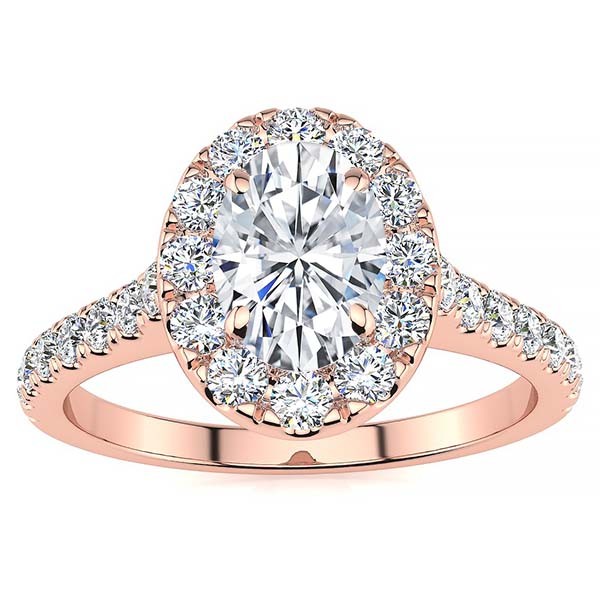 Jaime Diamond Ring - Rose Gold