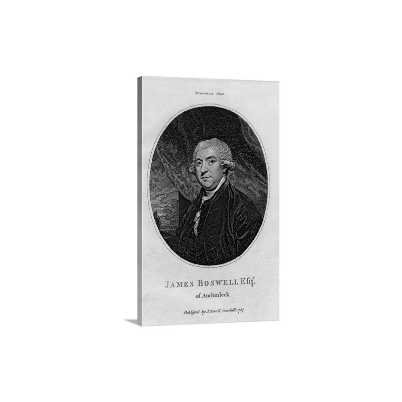 James Boswell Wall Art - Canvas - Gallery Wrap