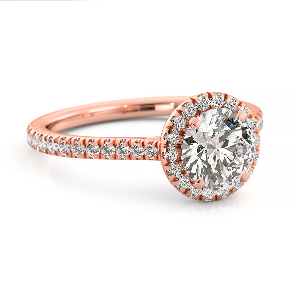 Jana Diamond Ring - Rose Gold