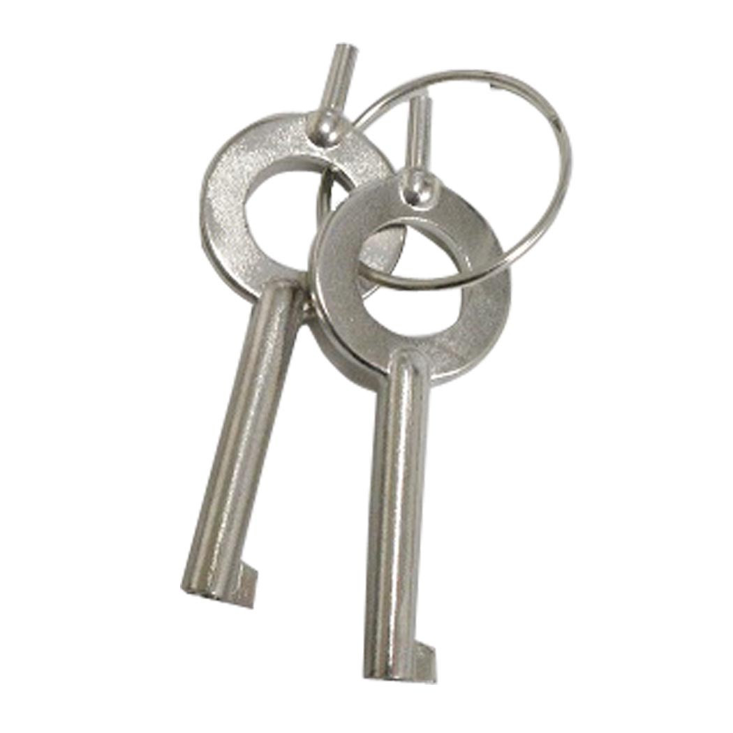 New Standard Universal Handcuff Key 2 Cuff Keys Pack sleek Design
