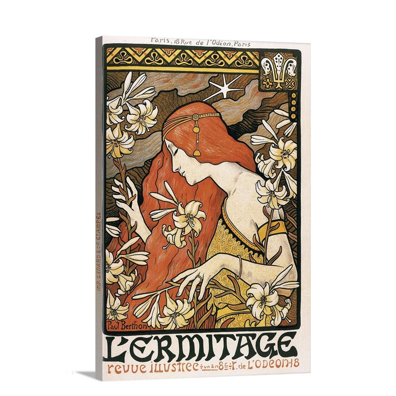 L'Ermitage Wall Art - Canvas - Gallery Wrap
