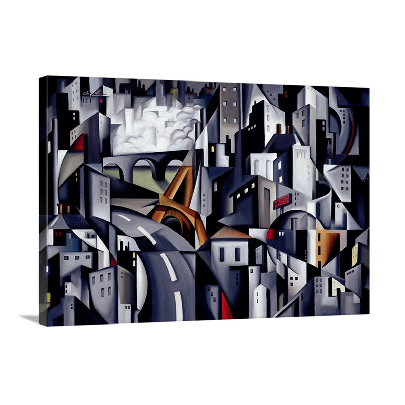 La Rive Gauche Wall Art - Canvas - Gallery Wrap
