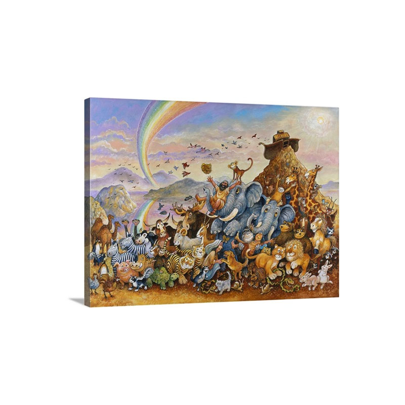 Leaving The Ark Wall Art - Canvas - Gallery Wrap