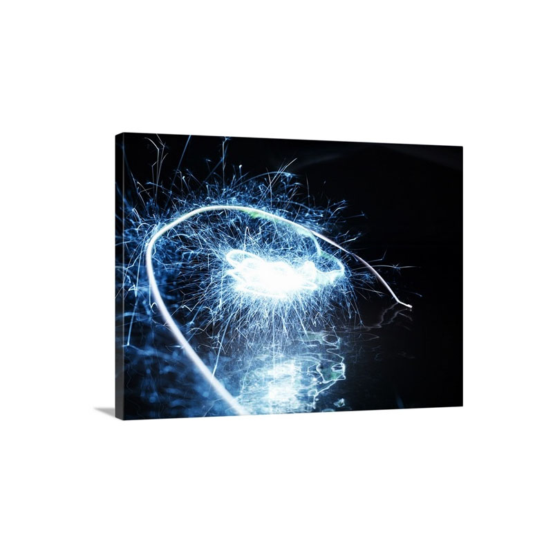 Light Painting Wall Art - Canvas - Gallery Wrap
