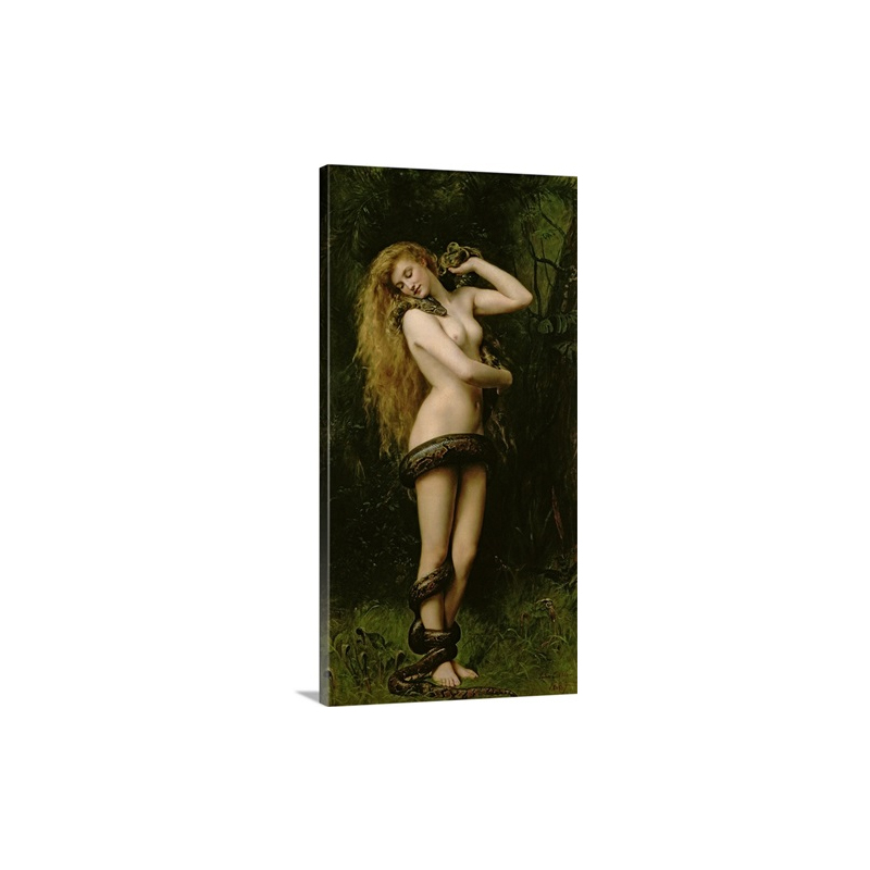 Lilith 1887 Wall Art - Canvas - Gallery Wrap