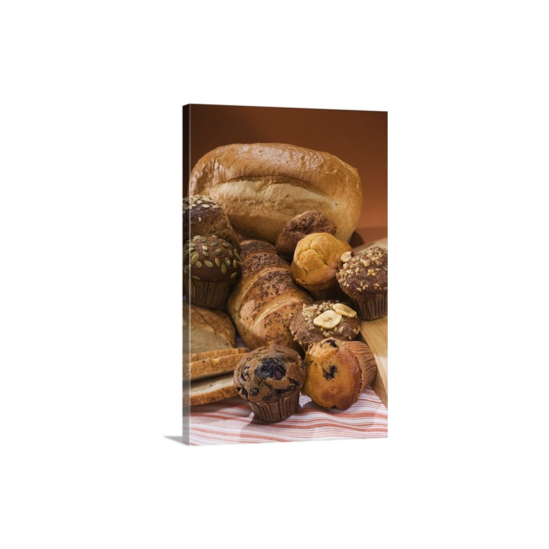 Loaves Of Bread Wall Art - Canvas - Gallery Wrap