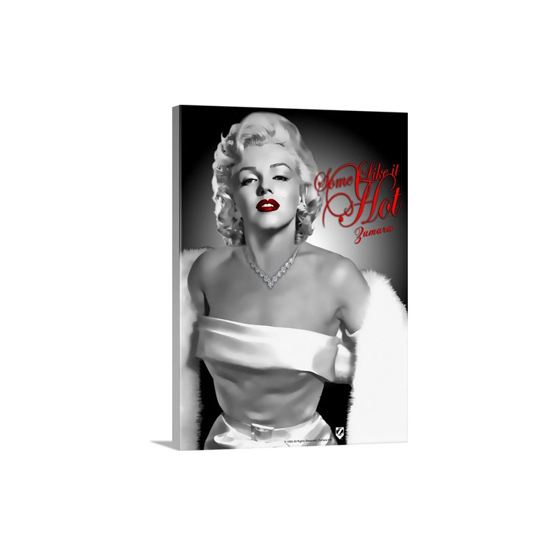 Marilyn Monroe Some Like It Hot 158 Wall Art - Canvas - Gallery Wrap