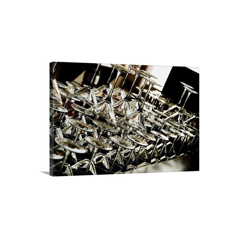 Martini Glasses Wall Art - Canvas - Gallery Wrap