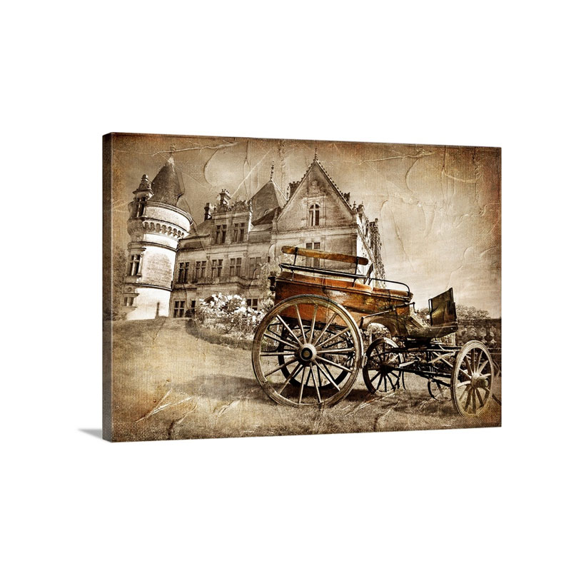 Medieval Castles Of Old France Wall Art - Canvas - Gallery Wrap