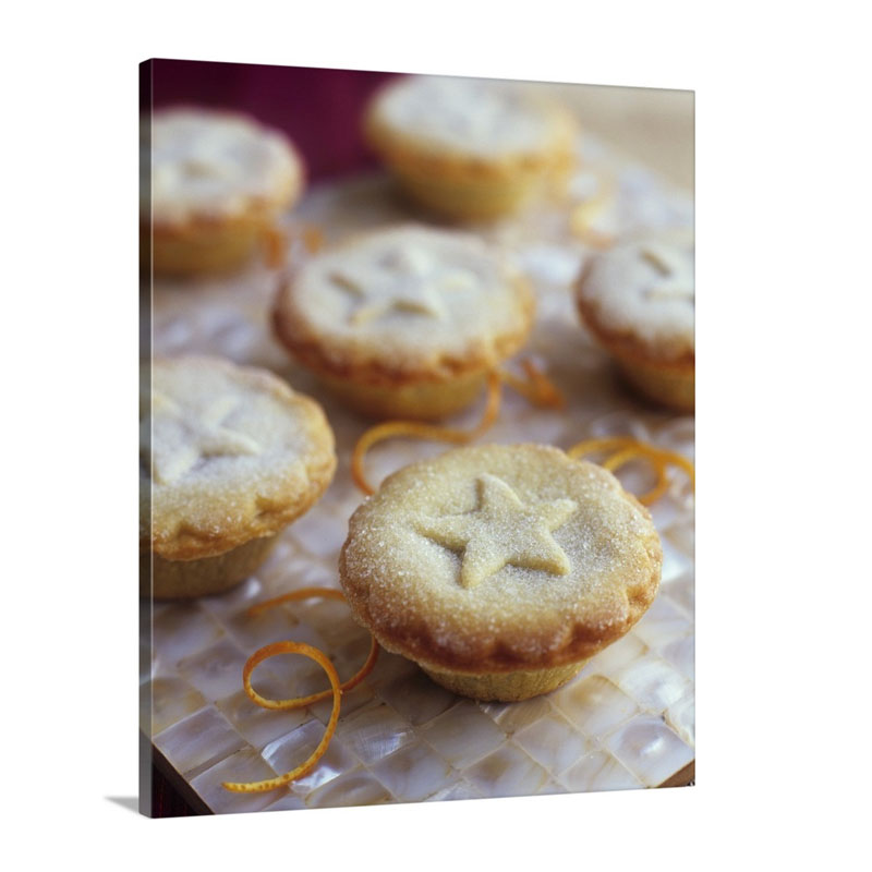 Mince Pies Wall Art - Canvas - Gallery Wrap