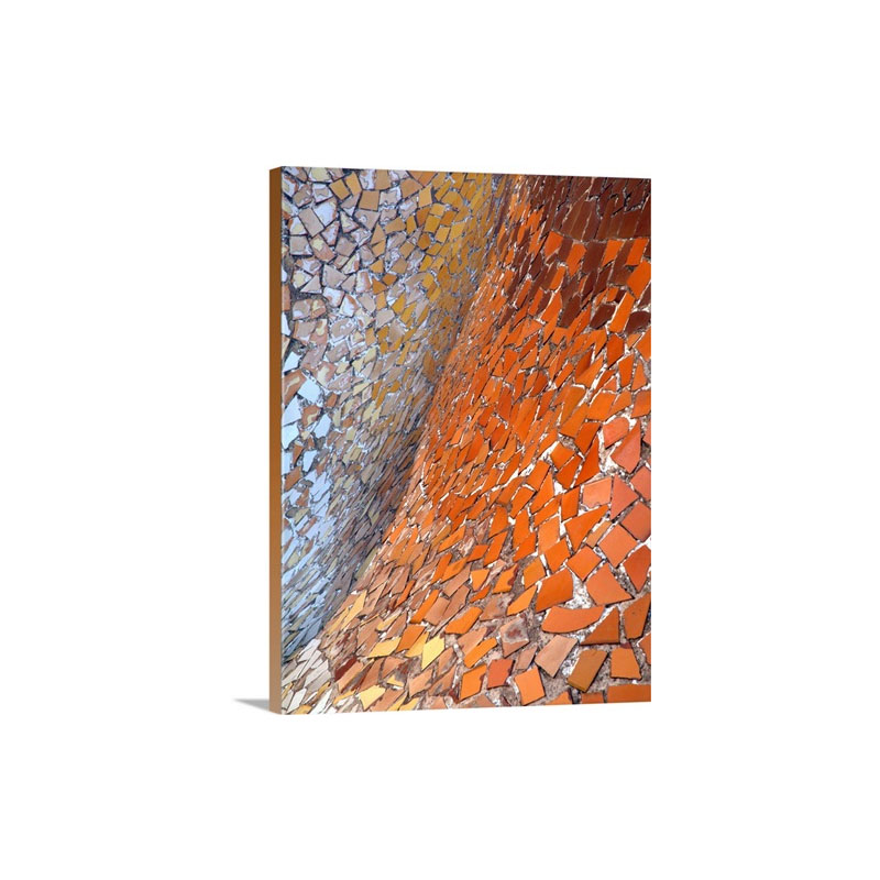Mosaic Tile Wall Art - Canvas - Gallery Wrap