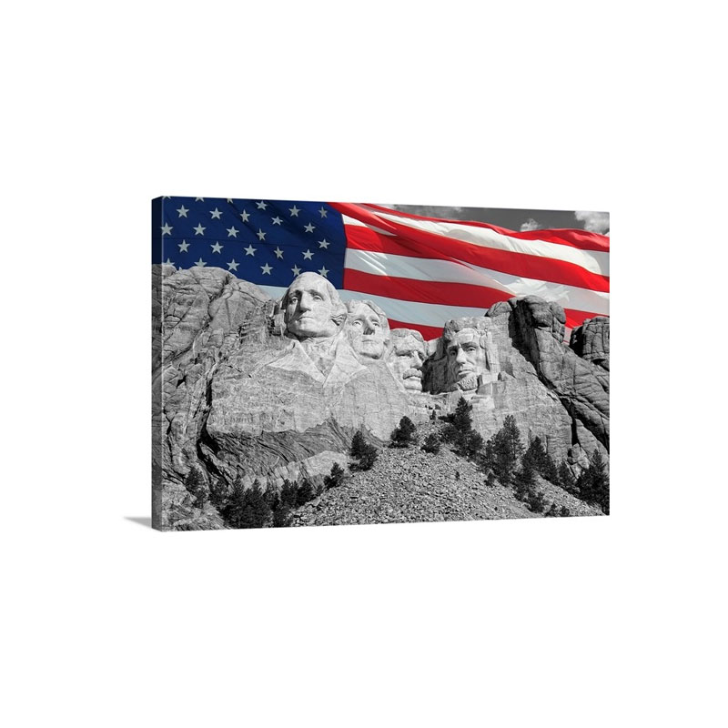 Mount Rushmore Wall Art - Canvas - Gallery Wrap