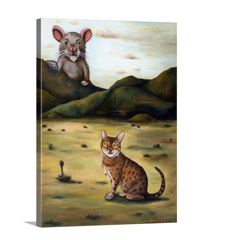 My Cat's Worst Nightmare Wall Art - Canvas - Gallery Wrap