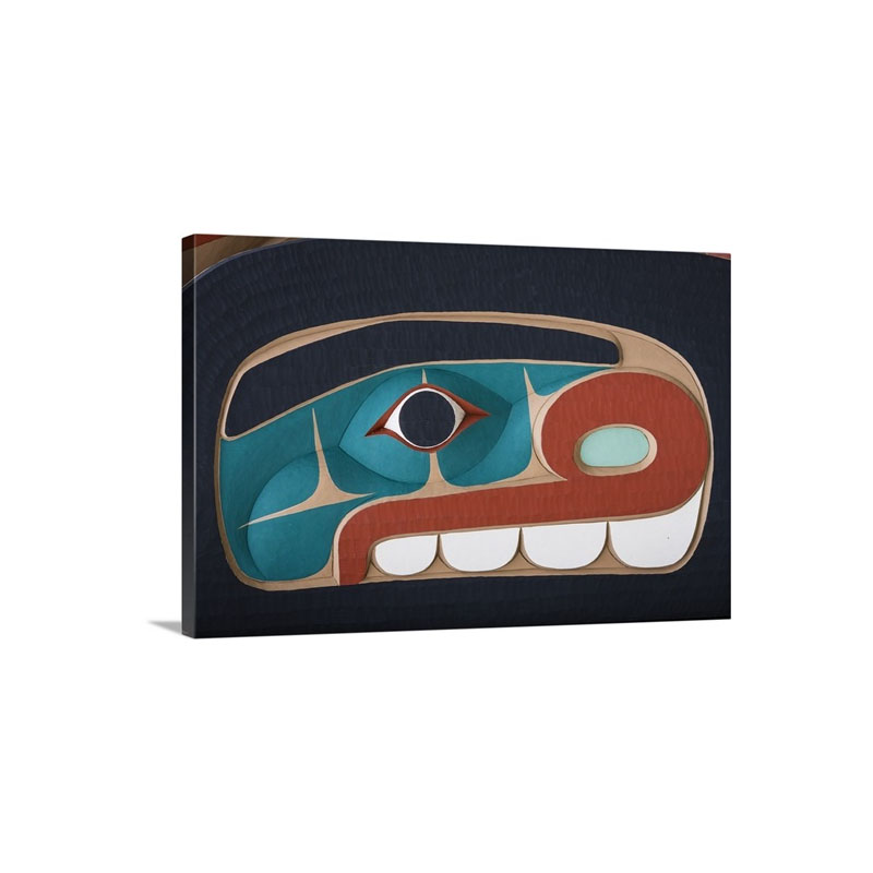 Native American Todem X Wall Art - Canvas - Gallery Wrap