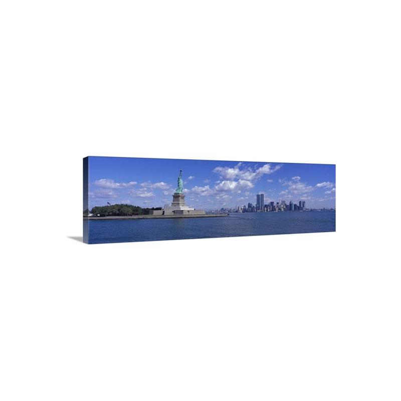 New York City Statue Of Liberty Wall Art - Canvas - Gallery Wrap