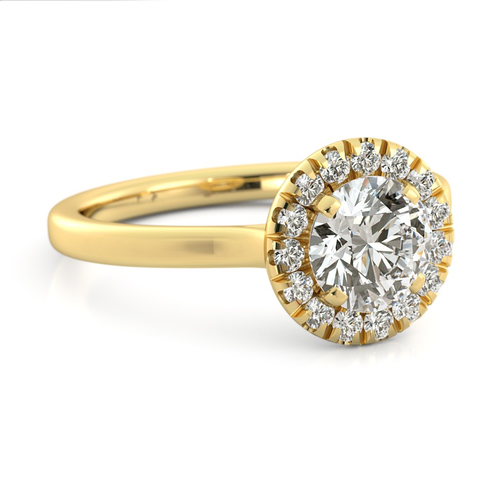 Nikky Diamond Ring - Yellow Gold