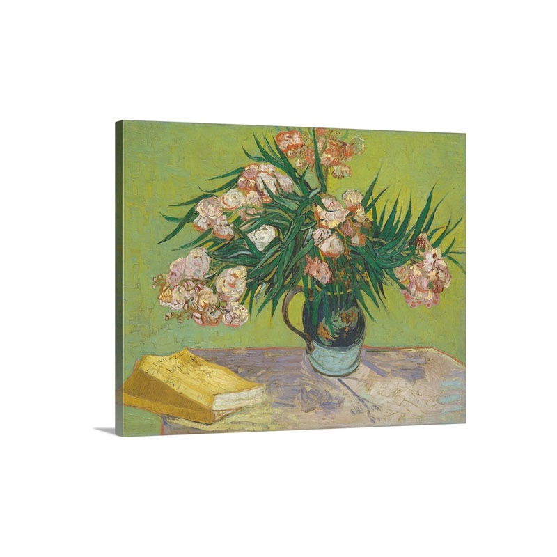 Oleander By Vincent Van Gogh Wall Art - Canvas - Gallery Wrap