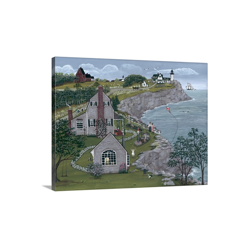 Our Home By The Sea Wall Art - Canvas - Gallery Wrap