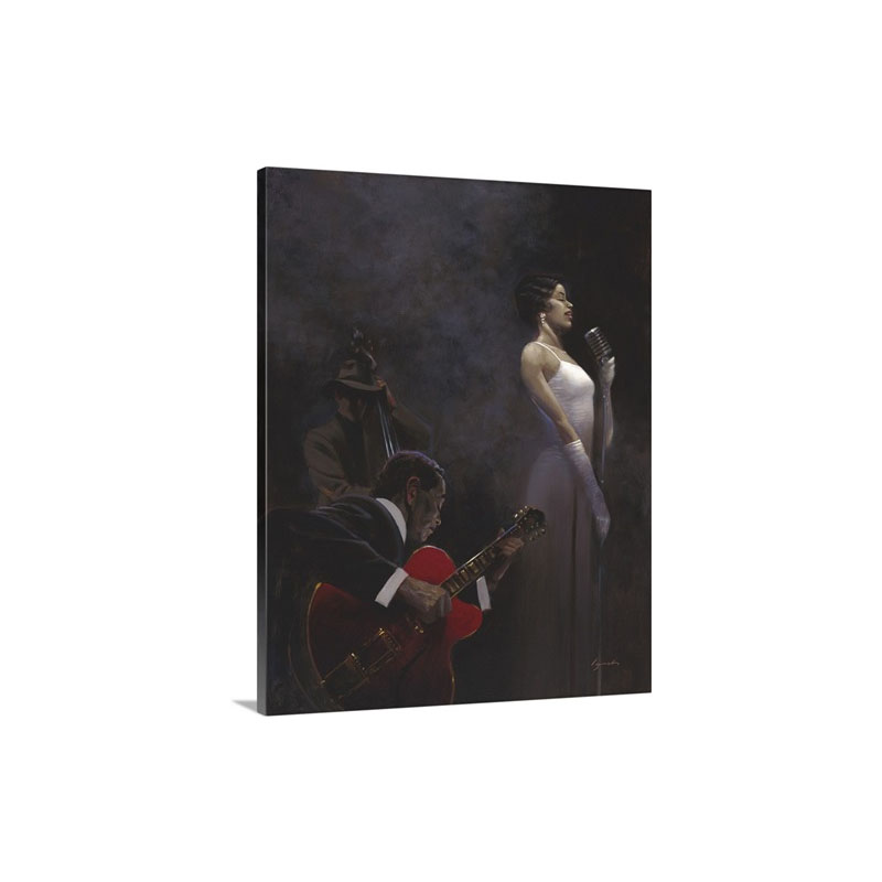 Pearlescent Diva Wall Art - Canvas - Gallery Wrap