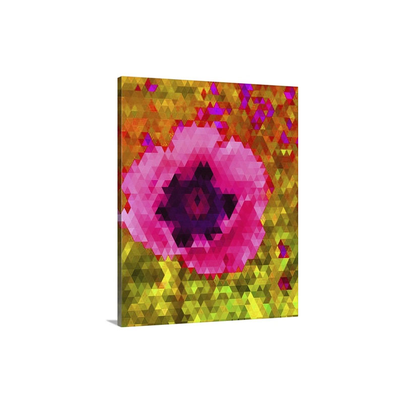 Pink Poppy Wall Art - Canvas - Gallery Wrap