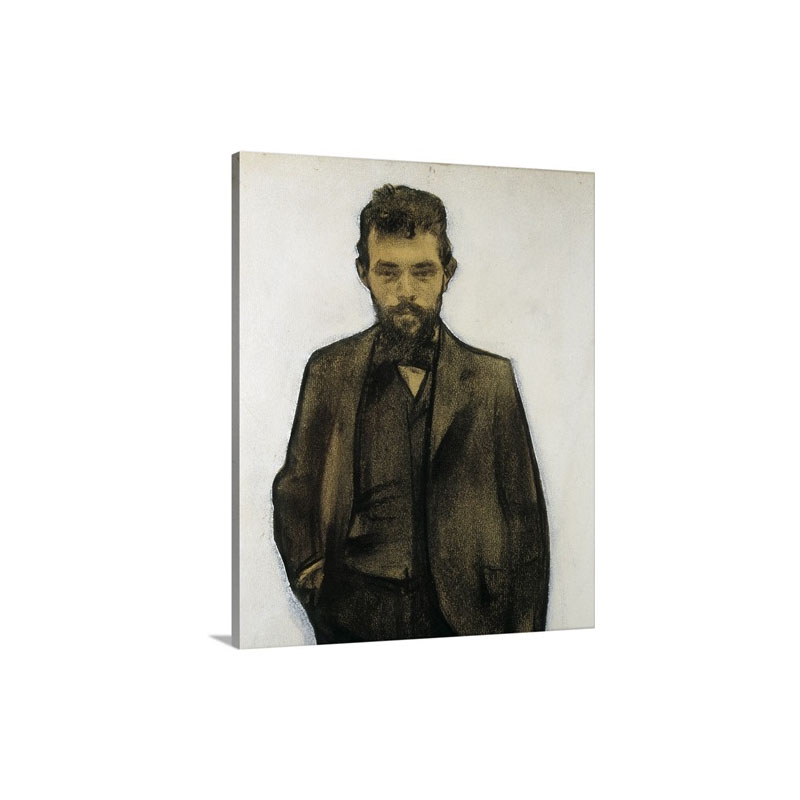 Portrait Of Amadeo Vives 1899 1905 Wall Art - Canvas - Gallery Wrap