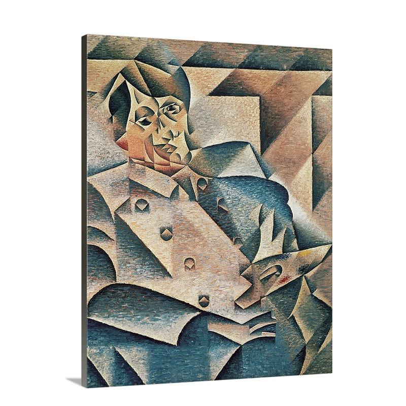 Portrait Of Pablo Picasso 1881 1973 1912 Wall Art - Canvas - Gallery Wrap
