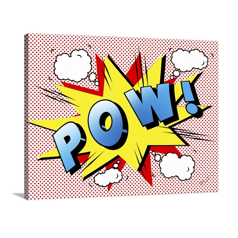 Pow I I Wall Art - Canvas - Gallery Wrap